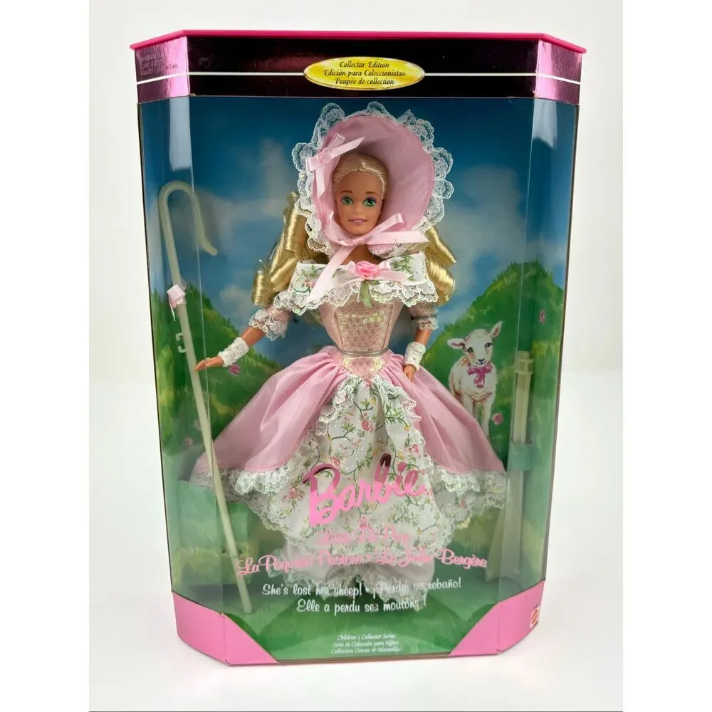 1995 Barbie As Little Bo Peep Barbie Doll Collector Edition Mattel 14960 NRFB
